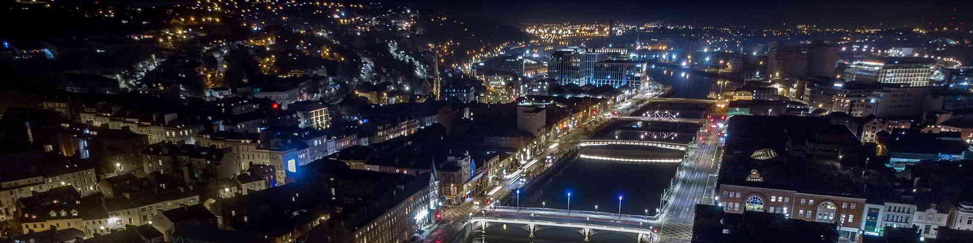 Cork by night