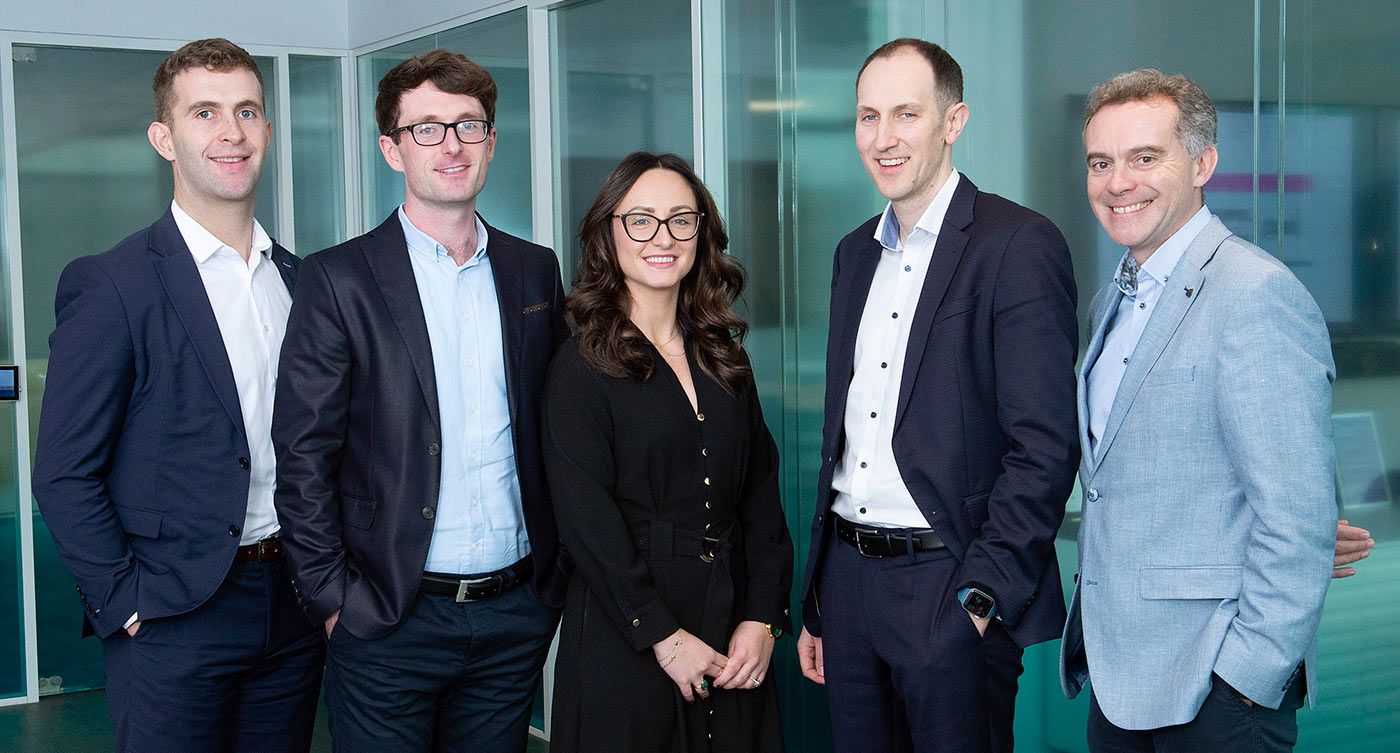 Recently promoted in our Cork Audit practice: Ronan Fenton, Director FS Audit; James Furlong, Director; Ann Marie Field, Director; Chris Wood, Partner with Barrie O’Connell, Partner in Charge KPMG in Cork 