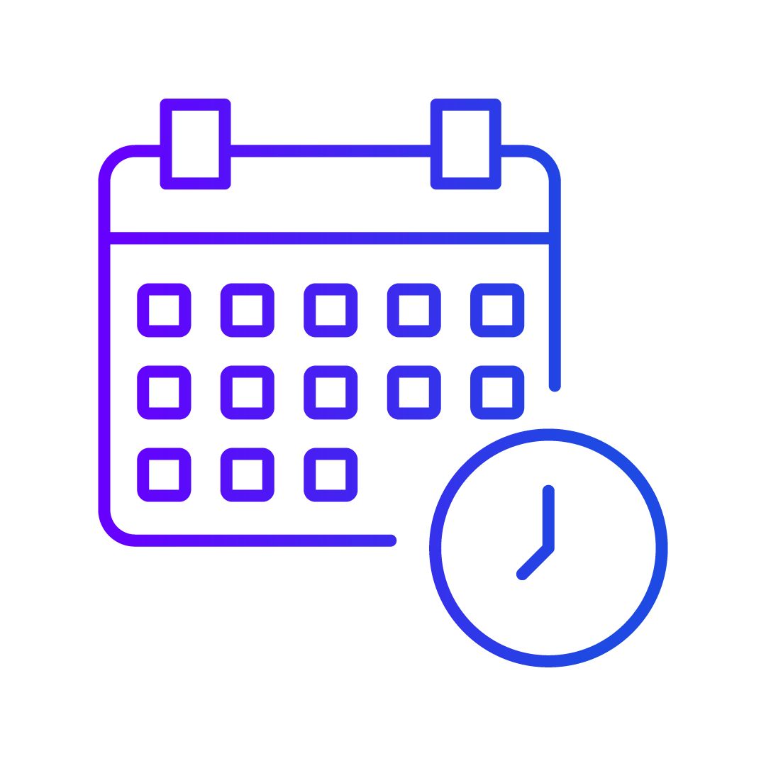 calendar and clock icon