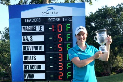 Golfer Leona Maguire wins at the Symetra Tour
