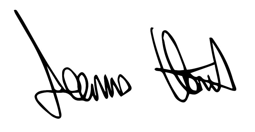 Seamus Hand signature