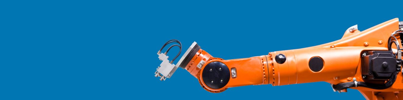 Roboterarm greift nach etwas