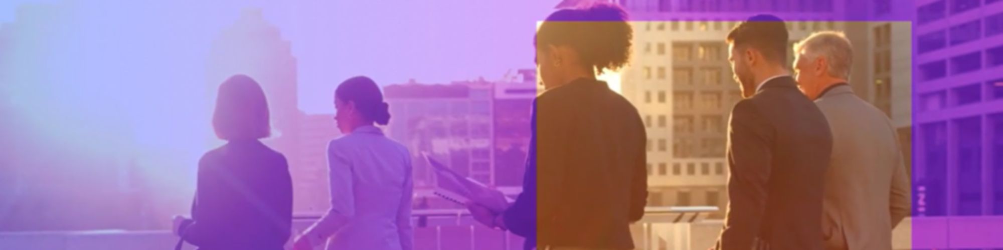 Business people walking