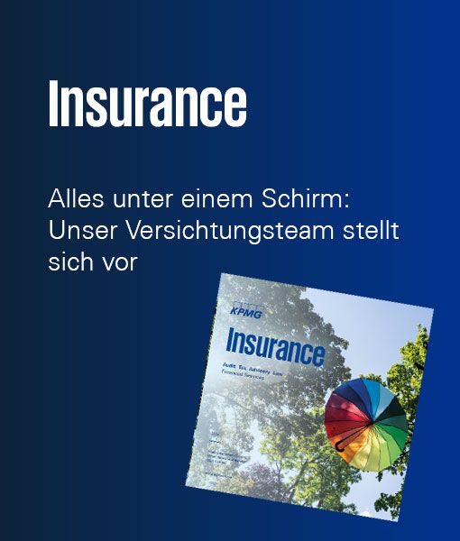 KPMG Insurance Folder Coverbild