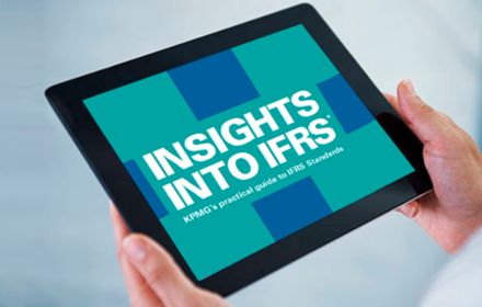 isg insights into ifrs tablet in hand banner