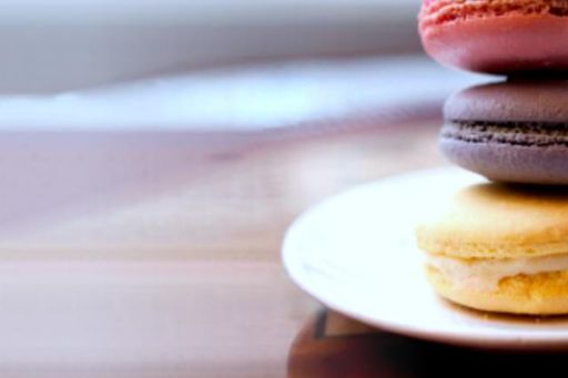 stack of macarons