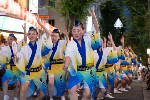 第49回神楽坂まつり「阿波踊り大会」参加報告