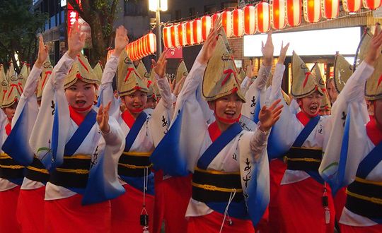 第50回神楽坂まつり「阿波踊り大会」参加報告-2