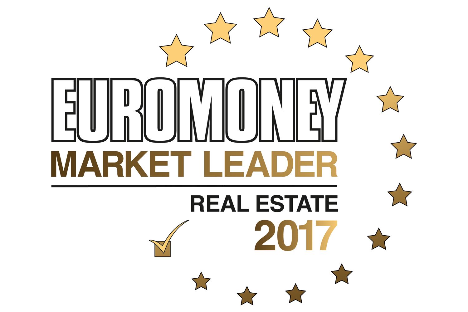 Euromoney MARKET LEADER REAL ESTATE 2017 ロゴ