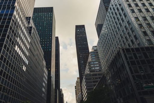 マンハッタンの高層階ビル
