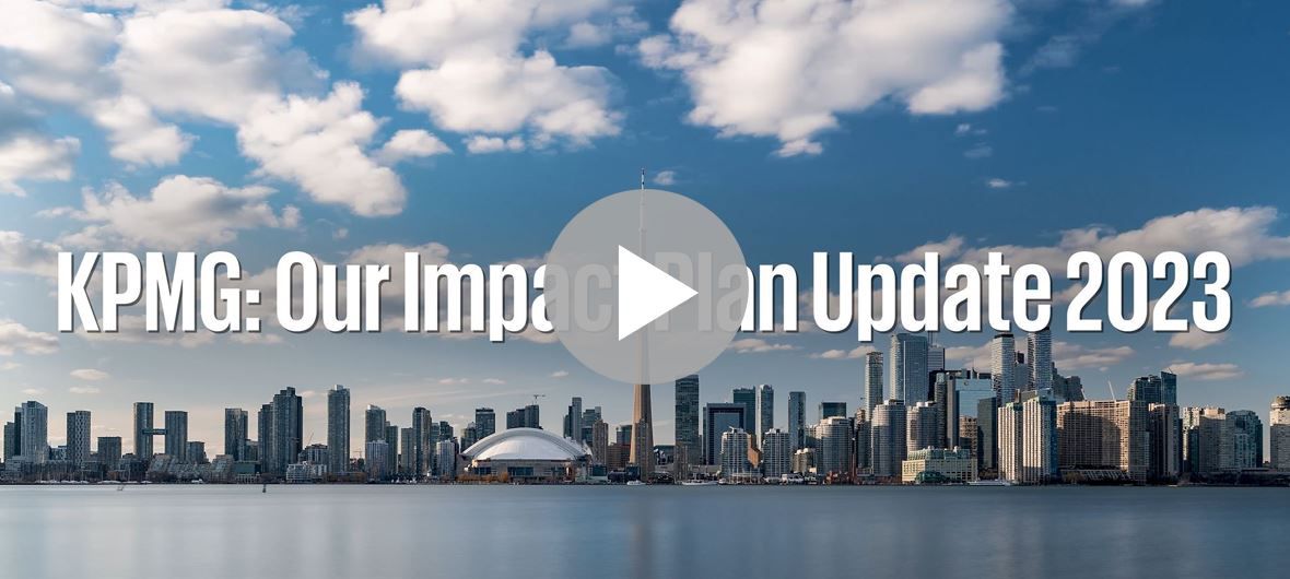 KPMG Our Impact Plan 2023 update movie