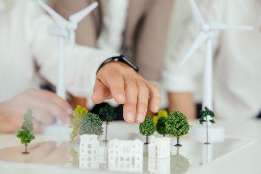 街のミニチュア