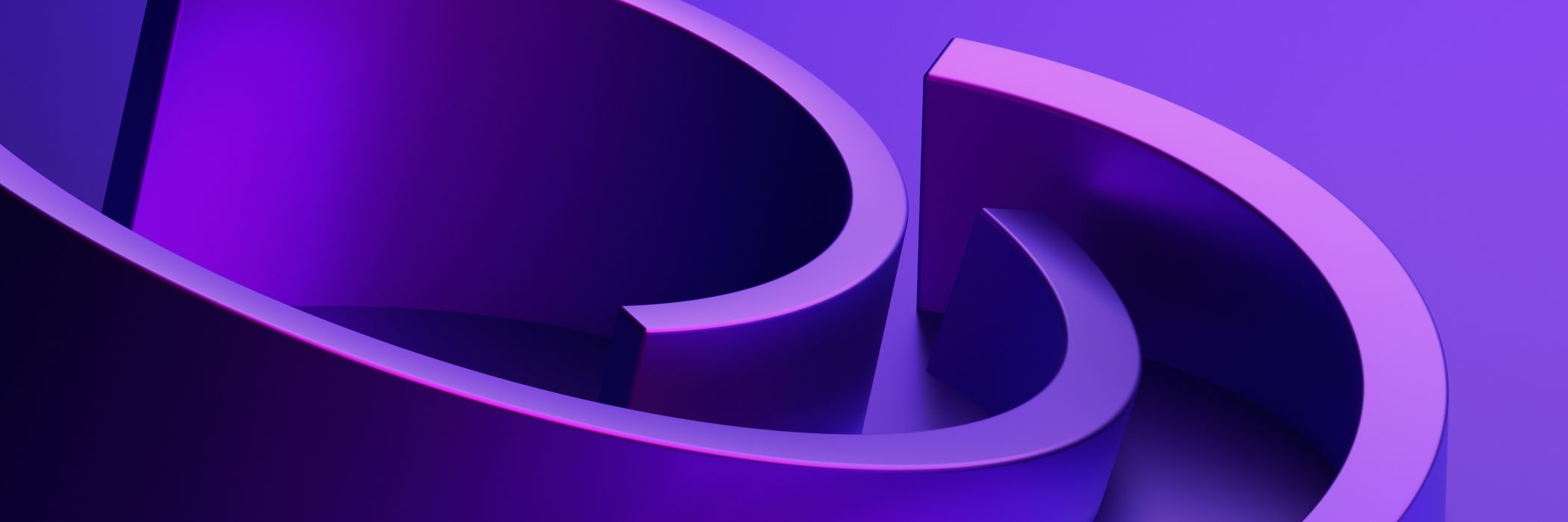 紫の丸いオブジェ