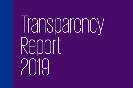transparency report 2019