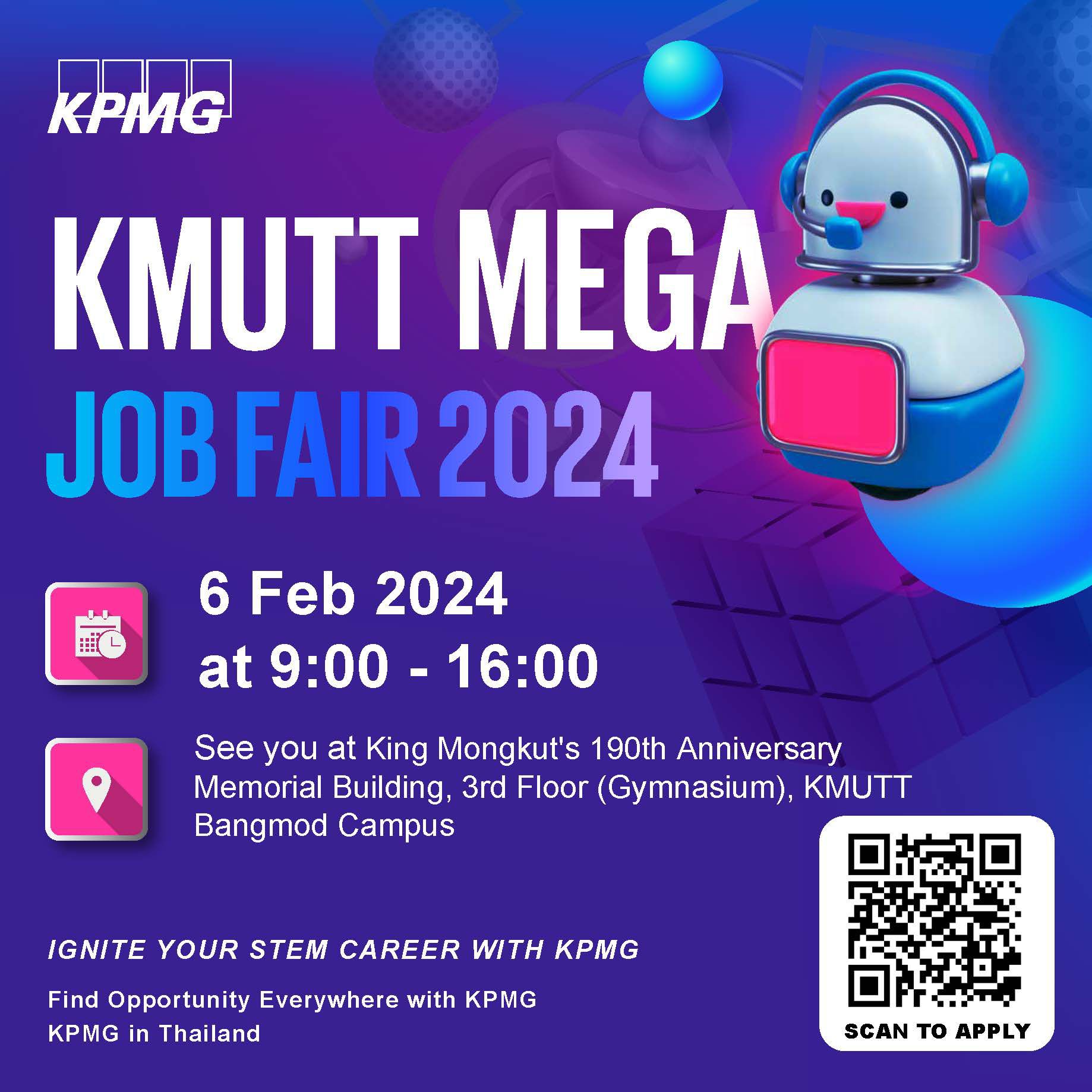 KMUTT Mega Job Fair 2024