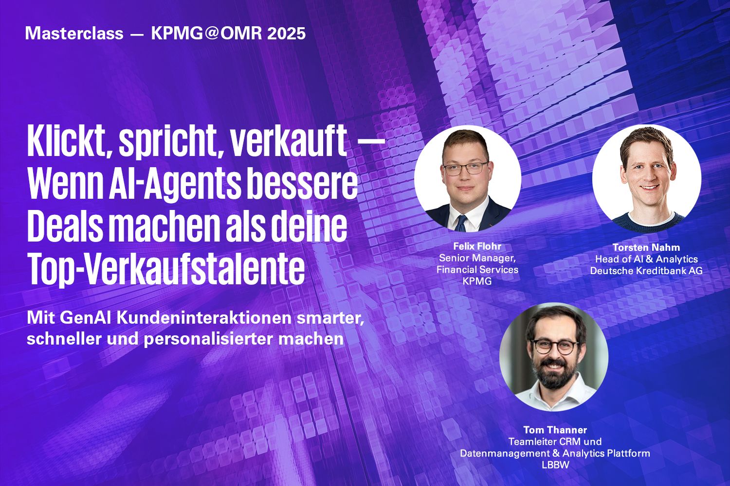 Masterclass rund um KI-Agenten