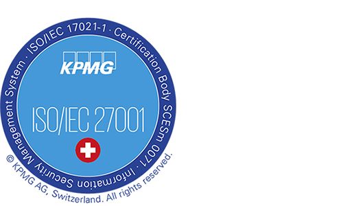 KPMG Switzerland Certification - ISO/IEC 27001