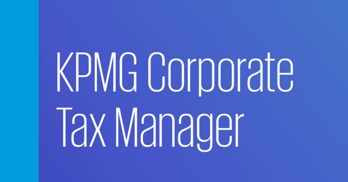 Kpmg Tax Careers