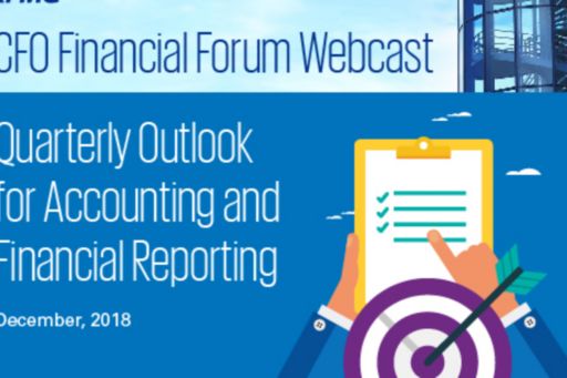 CFO Financial Forum Webcast - January 8, 2019