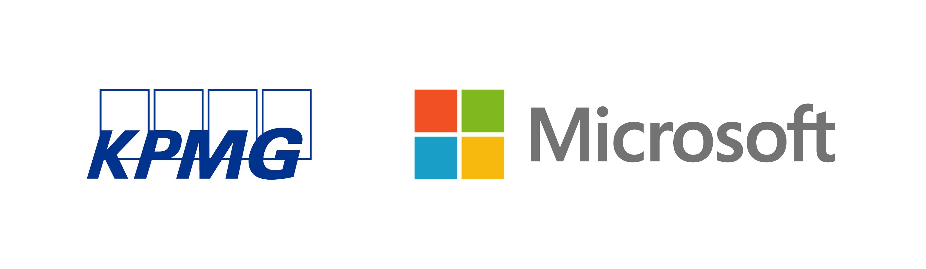 KPMG, Microsoft - logo