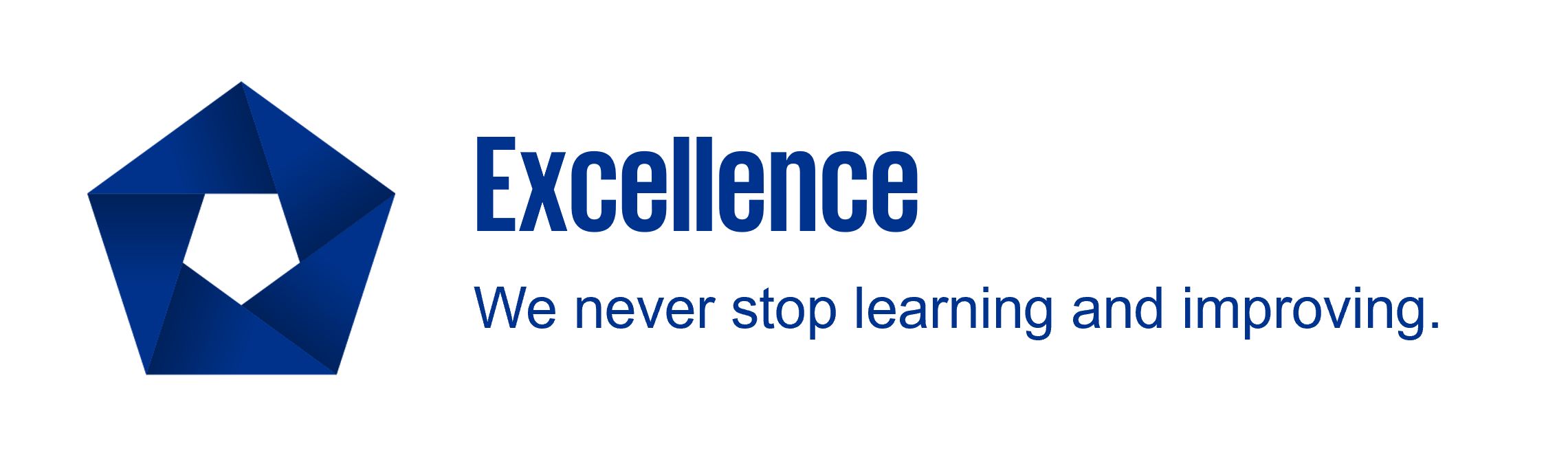 Excellence: 我們從不停止學習與進步