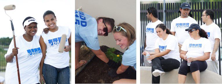 KPMG Cayman staff volunteering