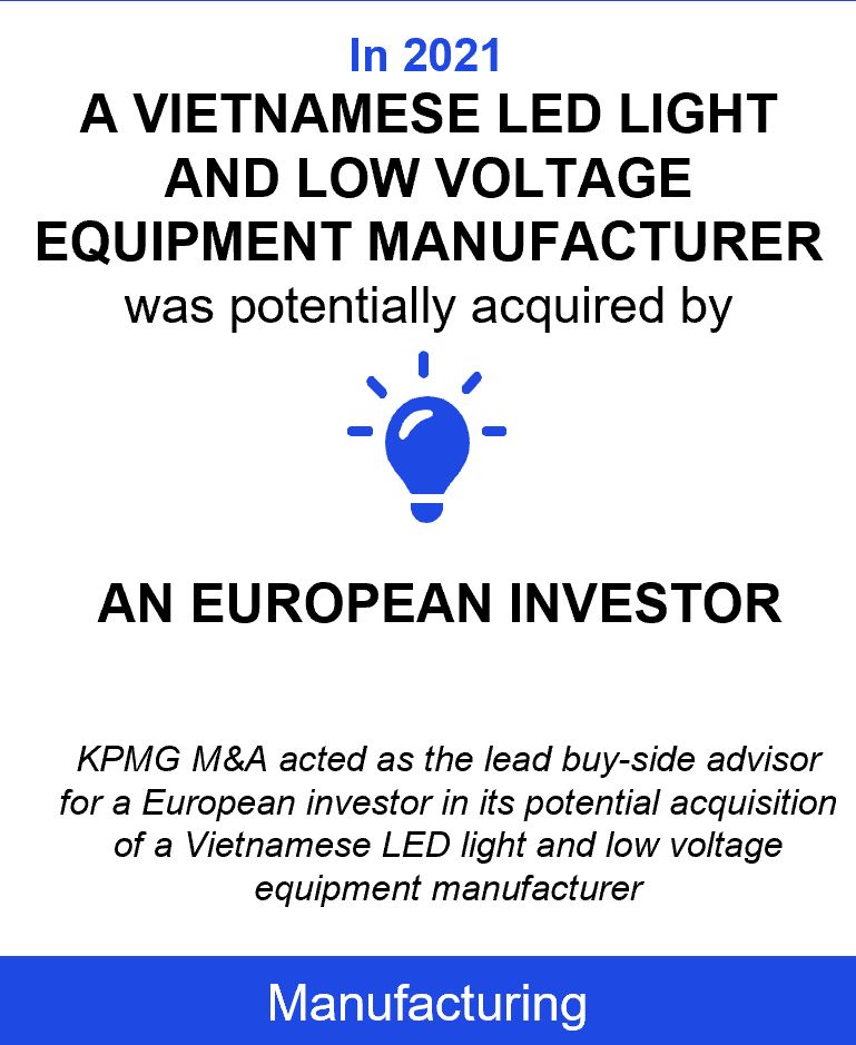 vietnamese led light manufacturer and european investor