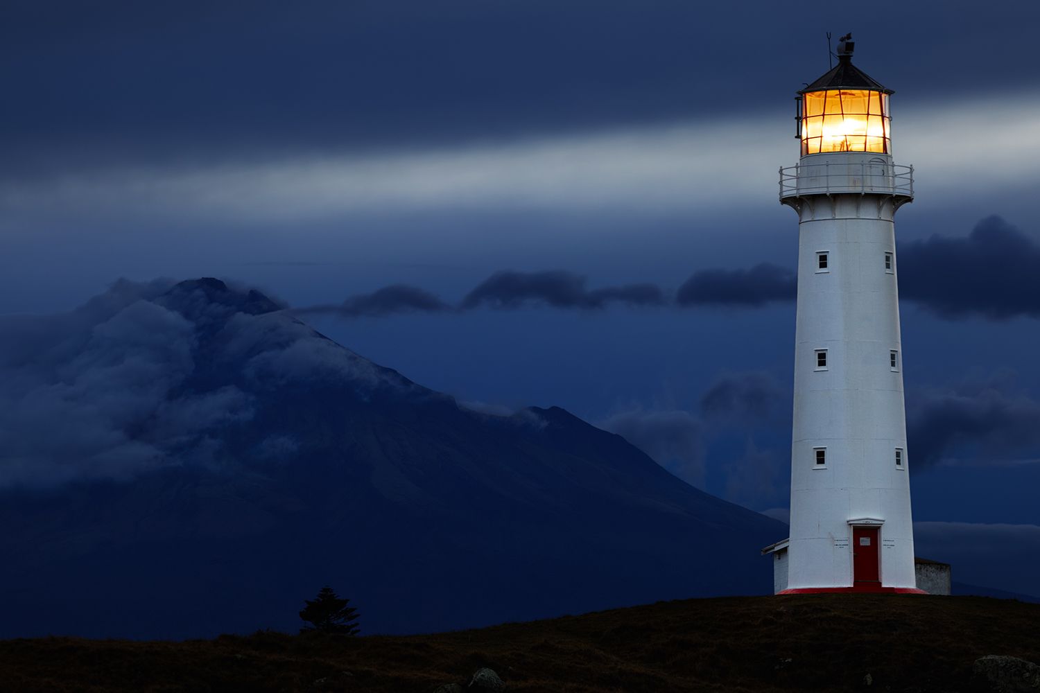 Lighthouse night view