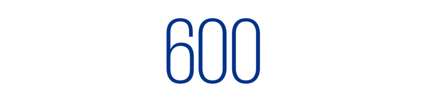 number 600