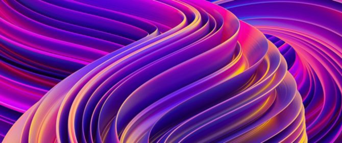 liquid shapes abstract holographic 3d wavy background