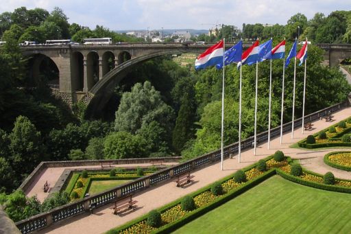 Flag luxembourg