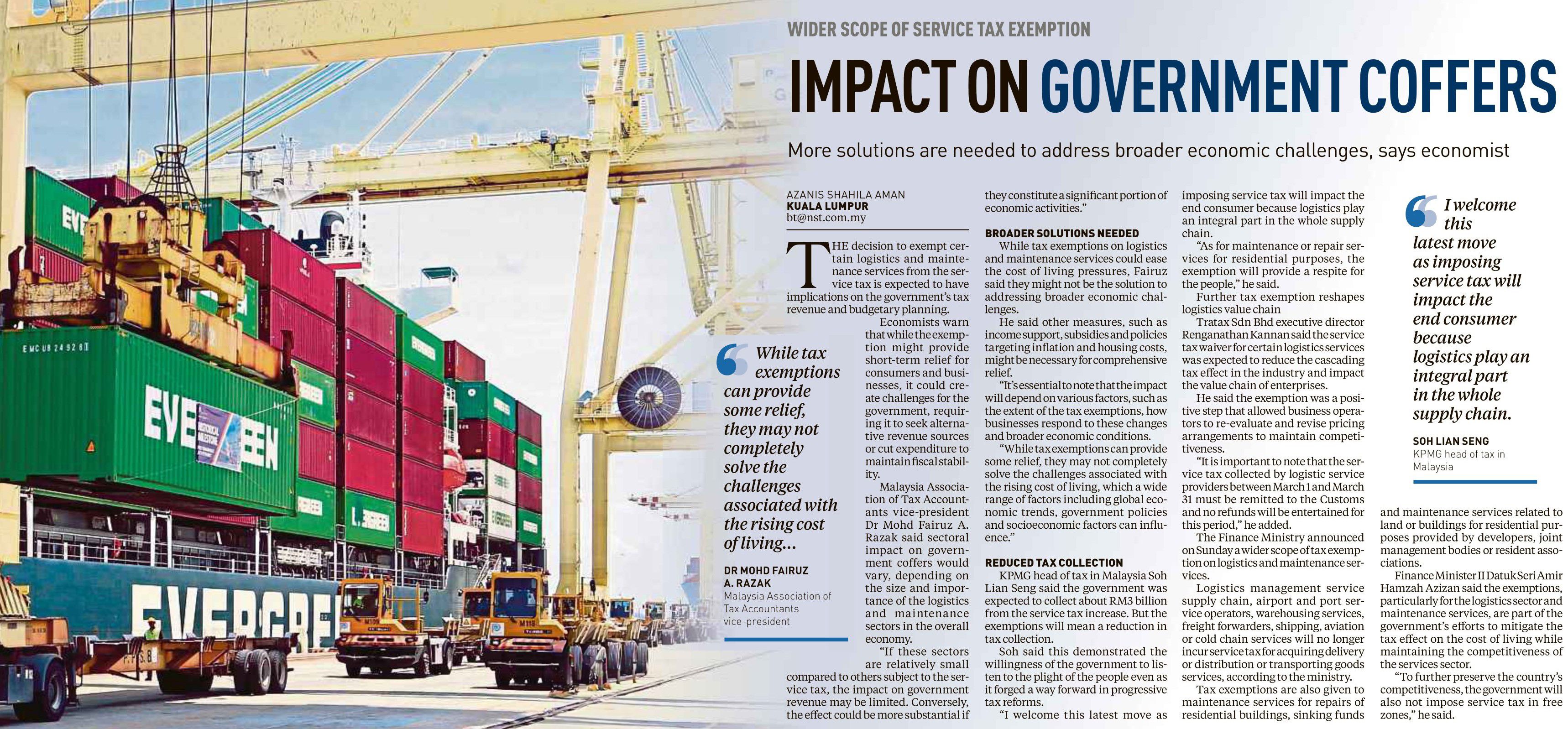 New Straits Times, 2 April 2024