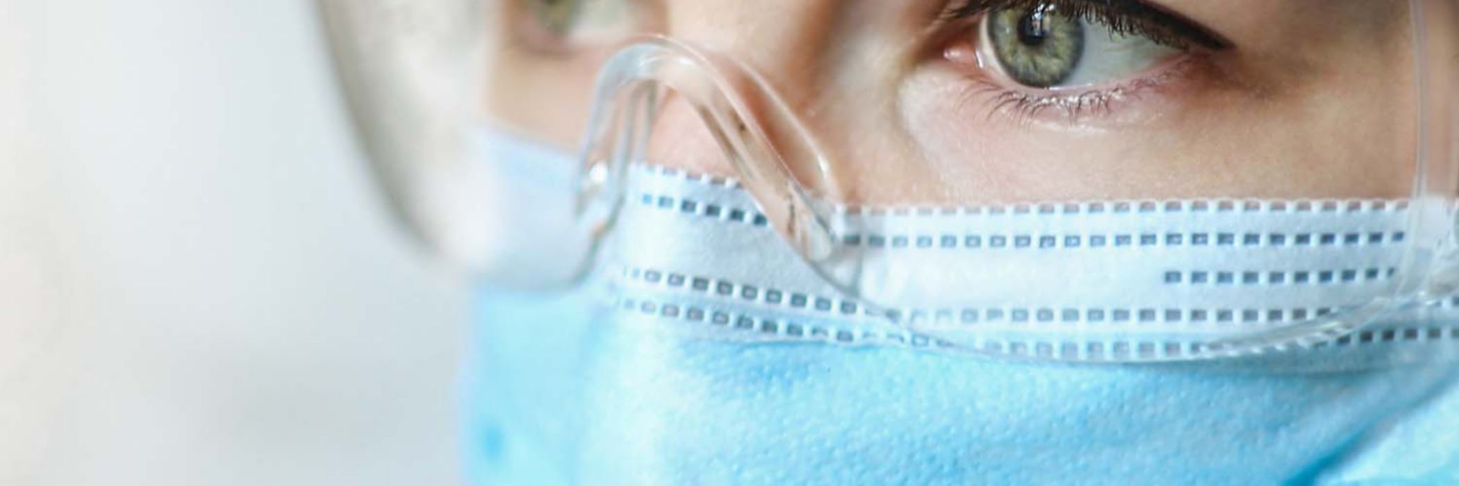 Nurse wearing PPE kit