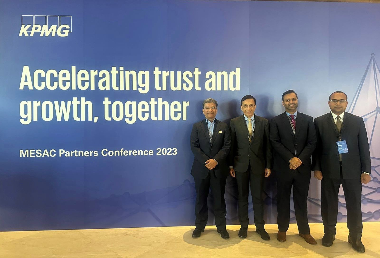 KPMG Bangladesh partners attending the Partners’ Conference