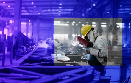Industrial products-person-welding-in-factory-image