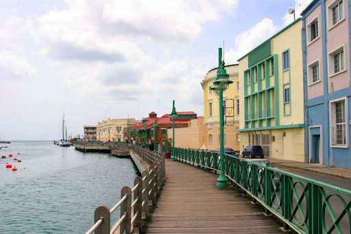 Promenade in Bridgetown, Barbados
