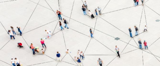 People on floor with a net