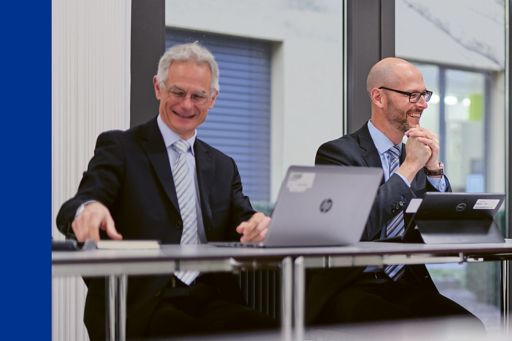 Dr Stefan Beiner, CEO & Patrick Uelfeti, Leiter Portfolio Management
