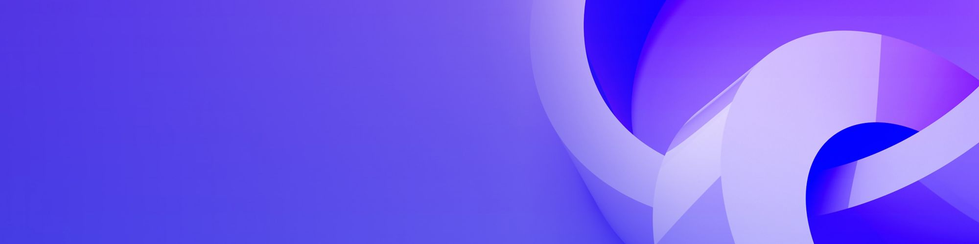 Purple banner with linked circles