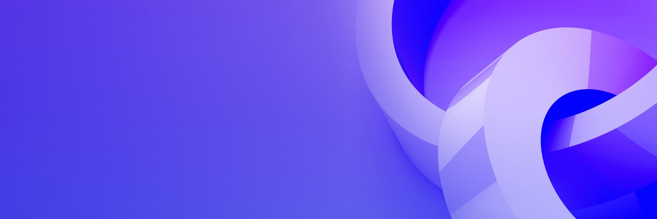 Purple banner with linked circles