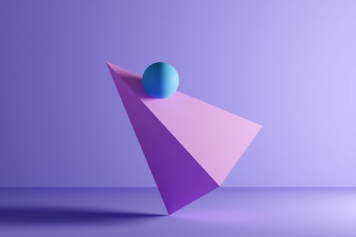 purple-geometrical-shape