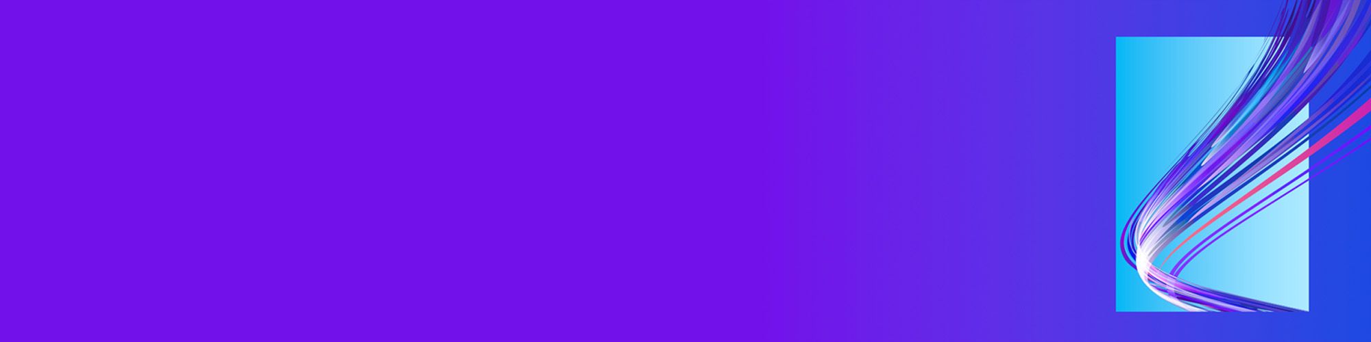 purple lines in light blue window banner