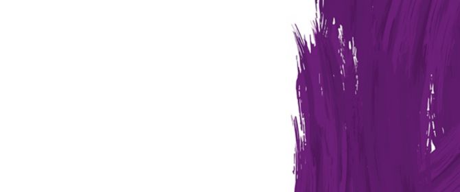 Purple paint brush strokes