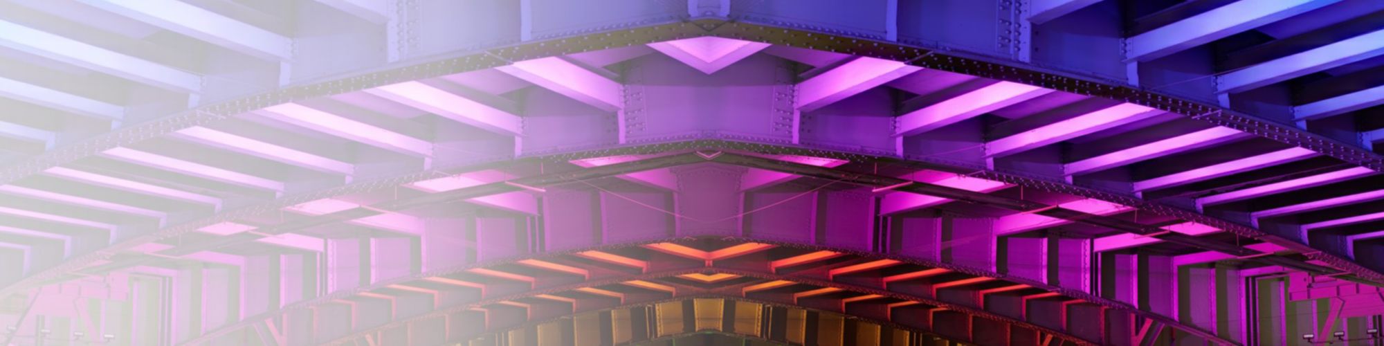 lightning underneath bridge