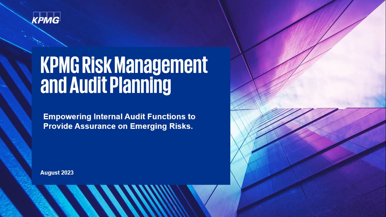 KPMG Risk Management and Audit Planning KPMG Qatar