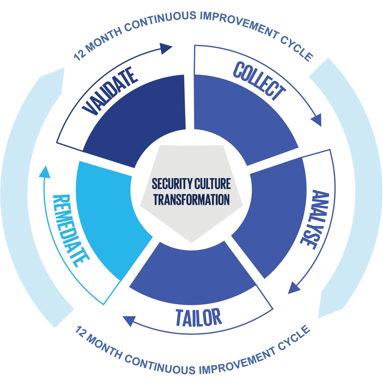 Security culture wheel diagram