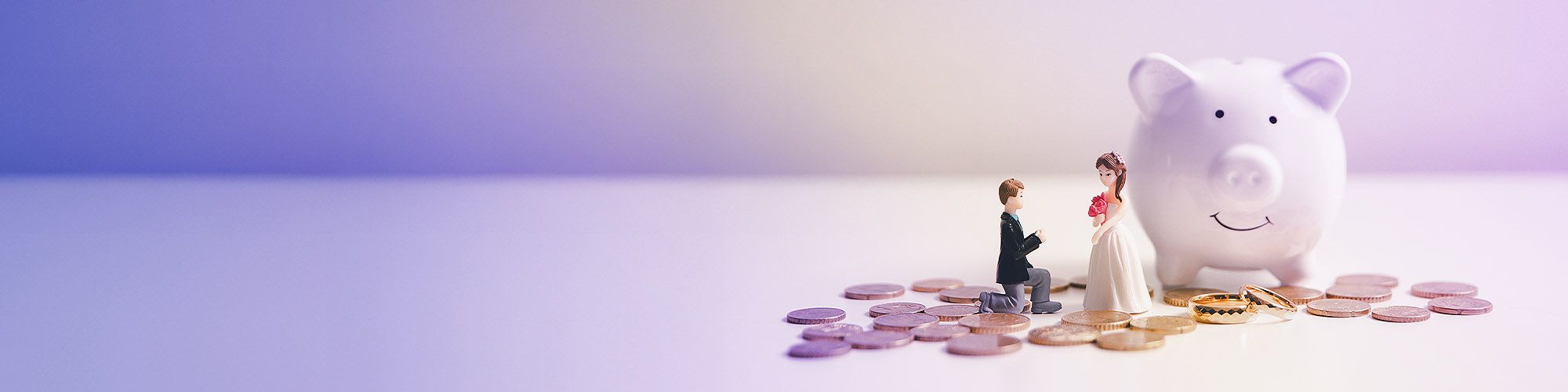 Sparschwein Geld Paar