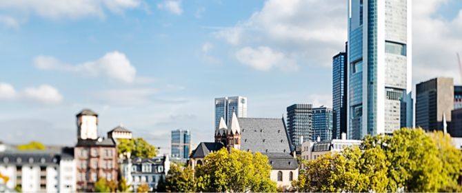 City with skyscrapers