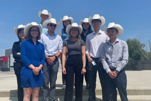 KPMG summer interns from Calgary