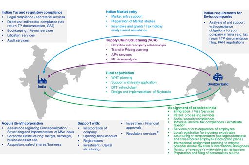 Our Services in connection with your investment in India